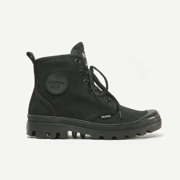 NIB Palladium PALLABROUSSE X KITSUNE in Black - Unisex Sizing - Picture 2 of 8